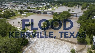 Flooding in Kerrville  July 23 2024 [upl. by Lark890]