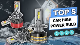 TOP 5 Best Car High Power Bulb  AliExpress [upl. by Nicolea]