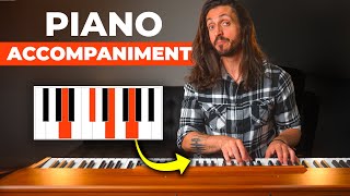 How to play Piano Accompaniment for Pop Songs [upl. by Ahso]