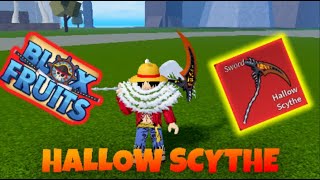 How to Get the Hallow Scythe FAST amp EASY In Blox fruit [upl. by Eener]