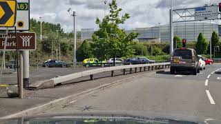 Portwood Roundabout Crookilley Way to Marple amp Back Following M6 E Bredbury Driving Test Route Help [upl. by Llebpmac]