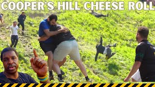 Extreme Sports Coopers Hill Cheese Rolling Race 2023  VLOG [upl. by Anehs]