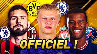 LES NOUVEAUX GROS TRANSFERTS DU MERCATO ESTIVAL 2021 [upl. by Adalbert886]