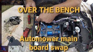 450x Automower Main Board Swap [upl. by Rika]