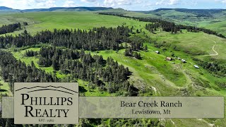 New Montana Ranch For Sale  Bear Creek Ranch Lewistown Mt [upl. by Haiacim84]