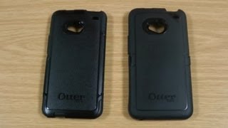 OtterBox Commuter vs OtterBox Defender for HTC One [upl. by Briano243]