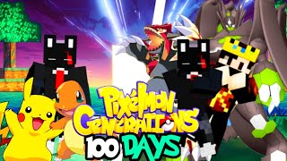 I Spent 100 Days in Pixelmon With My Rival  Surviving 100 days in Pixelmon [upl. by Weinstein]