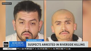 Suspects arrested in killing of veteran in Riverside [upl. by Kremer]