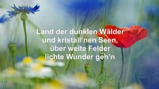 Land der dunklen Wälder Der Montanara Chor mit Text HD [upl. by Adnir]