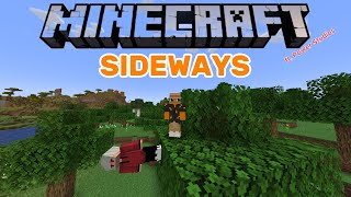 Minecraft but sideways with powerstudioslive shorts shortsvideo [upl. by Norda]