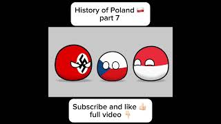 Countryballs  History of Poland part 7 countryballs polandball history poland ww2 europe [upl. by Terencio]