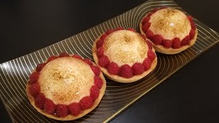 Tartelette chiboust framboise [upl. by Primrose]