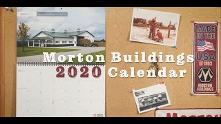 Morton Buildings 2020 Calendar Suzannes Farm Building [upl. by Lynnworth545]