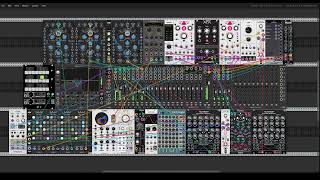 Experimental ELECTRO IDM patch in VCV Rack [upl. by Vasili]