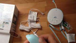 Ersteindruck Philips AVENT SCD56000 Babyphone [upl. by Kauslick401]