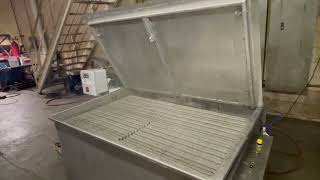 150Gallon Aqueous Parts Washer [upl. by Atnuahc]