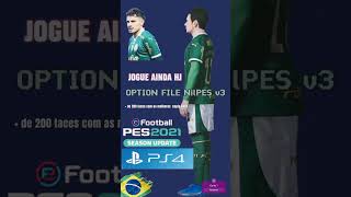 ☝PES 21 VOCÊ PRECISA DESSE OPTION FILE  NilPES patch v3  Ps4 amp PS5 [upl. by Liu152]