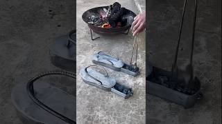 Putting Hot Coals Into Iron Sandals shorts [upl. by Willabella]