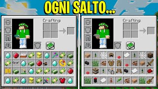 MINECRAFT MA SE SALTO IL MIO INVENTARIO CAMBIA ALLINFINITO [upl. by Alegna]