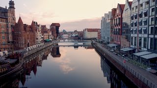 Gdańsk cinematic drone 4K [upl. by Toffey]