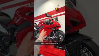 Ducati V4 600 mile service [upl. by Nibor]