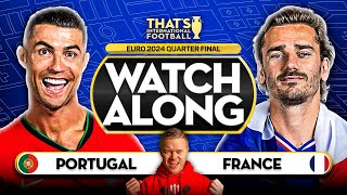 PORTUGAL vs FRANCE LIVE EURO 2024 with Mark GOLDBRIDGE LIVE [upl. by Malarkey9]