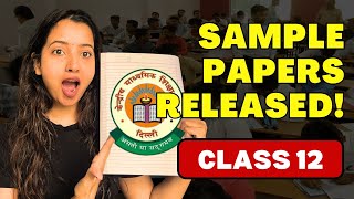 CBSE CLASS 12 SAMPLE PAPERS RELEASED  CBSE LATEST NEWS  BOARDS 2025 samplepaper class12 cbse [upl. by Yllitnahc]