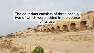 THE HADRIANIC AQUEDUCT OF CAESAREA MARITIMA  ISRAEL [upl. by Garling]