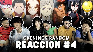 Reaccionando a Openings RANDOM  PARTE 4 [upl. by Gibbs]