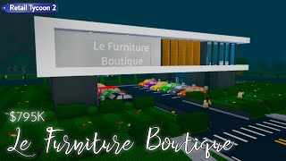 Retail Tycoon 2 Store Speed Build  795K  ROBLOX [upl. by Land445]