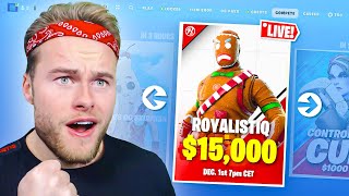 🔴 LIVE 15000 Royalistiq OG Invitational Toernooi  Fortnite Livestream Nederlands [upl. by Ahsiliw]