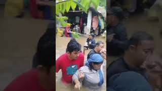 CASTILLA SORSOGON  LAGPAS BEWANG NA BAHA RESCUE OPERATION bagyongkristine newstrends [upl. by Flosser]