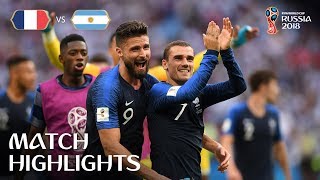 France v Argentina  2018 FIFA World Cup  Match Highlights [upl. by Rodolph979]