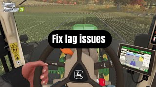 How to stop lag in Farming simulator 25 [upl. by Pinzler]