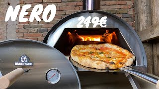 Holzofenpizza Kein Problem mit dem Burnhard NEROðŸ”¥  Unboxing  erster Test ðŸ• [upl. by Misaq]