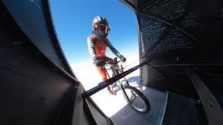 This Bicyclist Just Pedaled 184 MPH Really [upl. by Healy474]