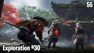 GHOST OF TSUSHIMA Gameplay Walkthrough Part 55  Exploration 30 HD [upl. by Enixam]