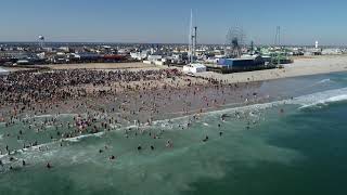 Polar Bear Plunge Seaside NJ [upl. by Ordnagela]