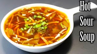 Hot and sour soup recipe vegetable hotamp sour soup easy soup recipe [upl. by Elmore]