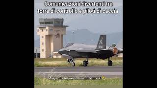 Comunicazioni divertenti tra ATC e velivoli militari 🤣 [upl. by Nodarb979]