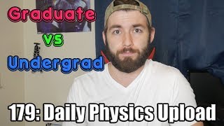 Graduate VS Undergraduate Physics Courses SO FAR [upl. by Lourie784]