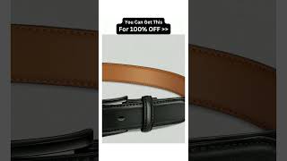 The BEST Amazon Deals for today KEMISANT Men Belt 2Pack u2013 Genuine amazon [upl. by Stacie]