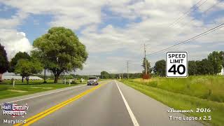 Maryland 2016 US 301 MD 302 Jct to Marydel MD [upl. by Imrots]