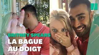 Britney Spears annonce quelle est fiancée à Sam Asghari [upl. by Monteria]