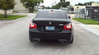 Active Autowerke Gen II E60 M5 exhaust acceleration  By Precision Sport Industries [upl. by Llahsram]