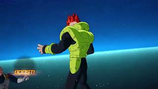 DRAGON BALL Sparking ZERO Android 16 All Techniques  GogetaSuperx [upl. by Ecnerret558]