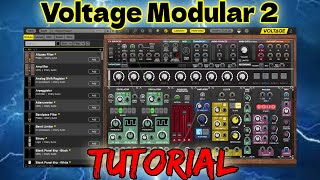 Voltage Modular 2 Beginner Tutorial [upl. by Pyne3]