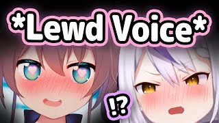 Laplus Hears Matsuris Lewd Voice Pack And Immediately Ends Stream【Hololive】 [upl. by Llewoh]