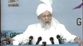 Concluding Address Jalsa Salana Sunday 28 July 1996 [upl. by Leodora]