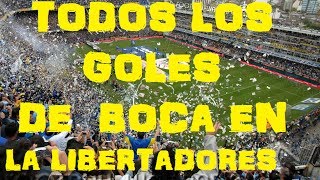 TODOS LOS GOLES DE BOCA EN LA LIBERTADORES 2000 [upl. by Debra947]